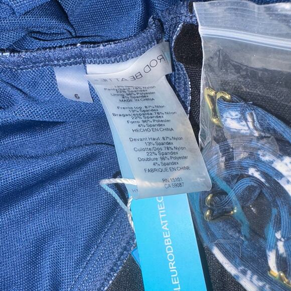 Bleu by Rod Beattie Floral Batik One Piece Swimsuit - Picture 9 of 10